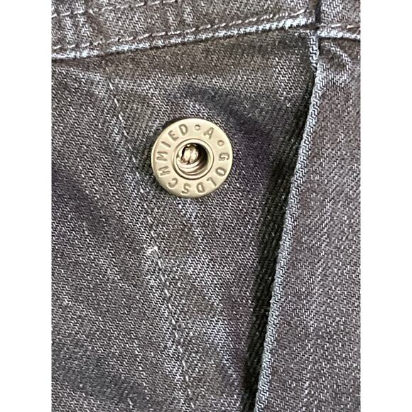 AG Adriano Goldschmied Men’s Denim Jacket Navy 100% Cotton Made in USA M - Picture 8 of 8